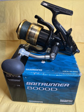 Shimano Baitrunner 8000D Big Game Spinning Reel Spooled 50lb Braid Free Shipping