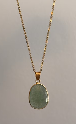 Pendentif aventurine avec - pendentif,