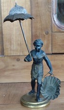 Ancien Personnage Serviteur Nubien Porte Aiguilles 19 Ème Siècle/Napoléon III 