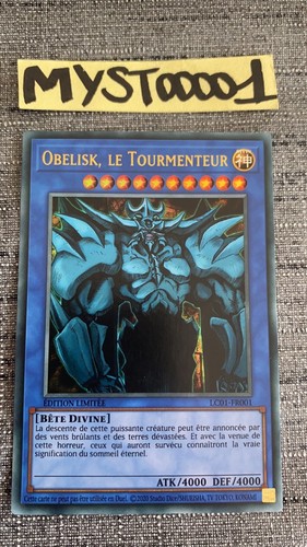 Carte obelisk le - yu-gi-oh,