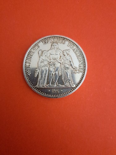 Piece francs argent - francs,