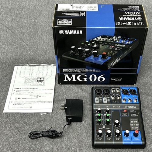 Yamaha mg06 compact mixer - compact,