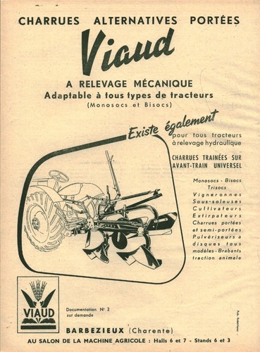 Publicité ancienne viaud - ancienne,