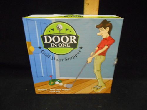 Golf door stopper and putting - door,