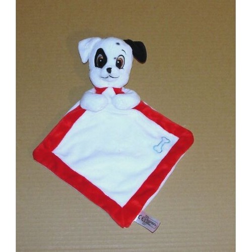 Doudou dalmatien chien noir - doudou, et