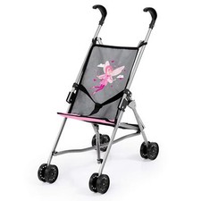 Doll Cane Stroller with Foldable Seat Belt