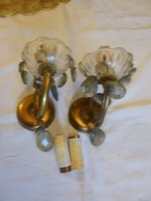 Paire d'appliques anciennes