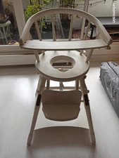 Chaise haute ancienne XIXeme siecle