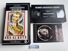 Pas Si Bête (Bourvil) - Cassette VHS - FR - 1947 - René Chateau Vidéo