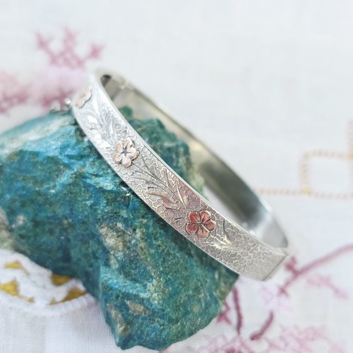 Ancien bracelet jonc ouvrant - bracelet,