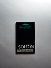 Interesting SOLTON by  Ketron Lab FUJISOKU SRAM 128 KBYTE BS128F1-C Ram Card