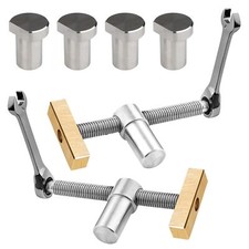 Lot de 2 Etau Etabli Avec 4