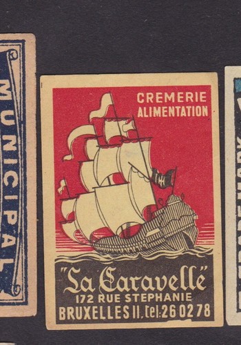 Ancienne étiquette allumettes