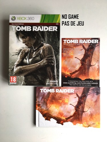 Coffret tomb raider reboot - coffret,