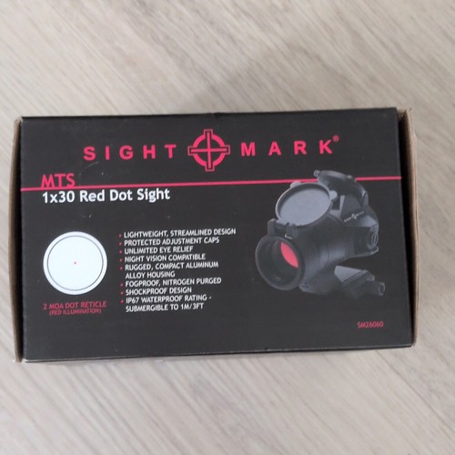 Sightmark mts 1x30 moa red - 1x30,