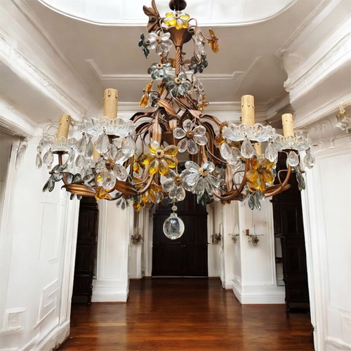 élégant lustre cristal - lustre, en
