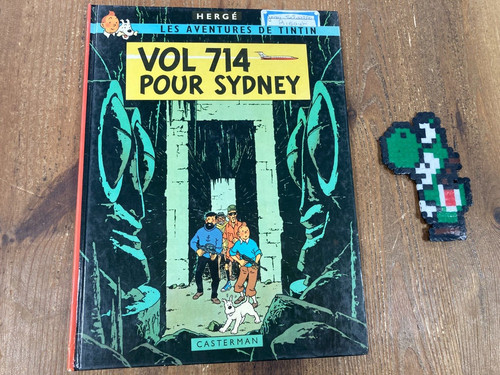 Les aventures tintin vol - aventures,