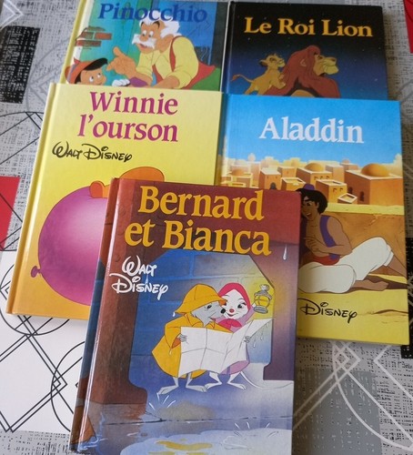 Walt disney lot livres - disney,
