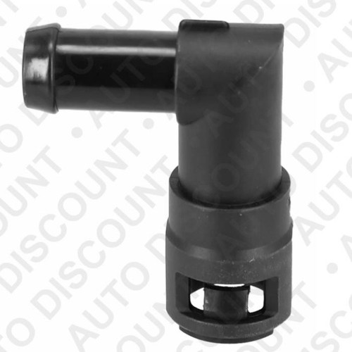 Raccord coude durite chauffage