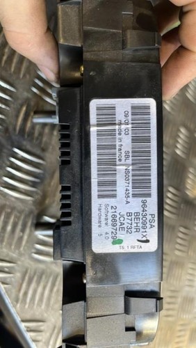 Commande chauffage peugeot 307 - commande,