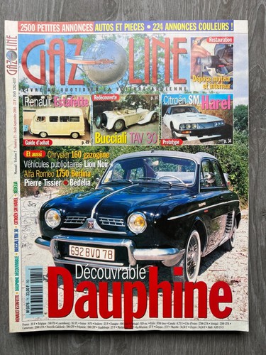 Gazoline citroen peugeot - gazoline, cx