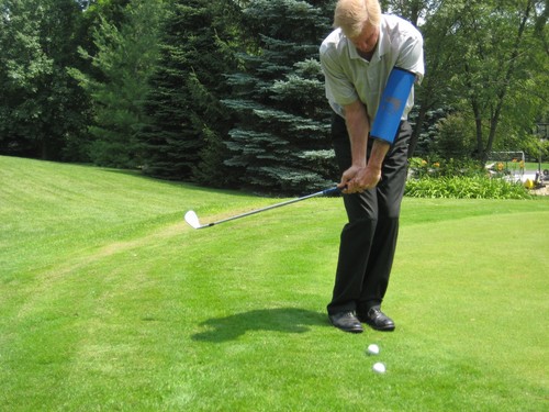 Golf trainer stop - trainer-stop, pitching