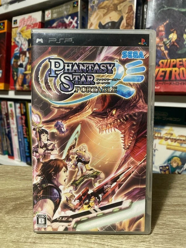 Jeu phantasy star - phantasy, portable