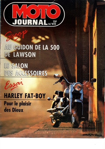 Moto journal n0919 harley - moto,