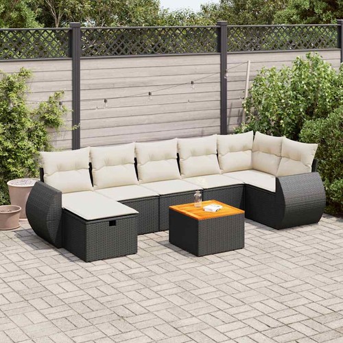 Salon jardin avec coussins - avec,