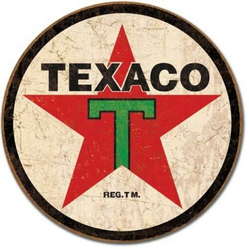 Plaque decorative texaco - plaque,
