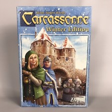 CARCASSONNE Winter Edition Board Game Klaus-Jurgen Wrede Z-Man Games - COMPLETE