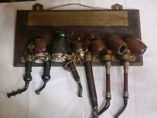 Six Pipes And Pipe Holder Wall Mount