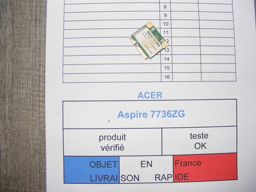 Carte wifi pour acer - wifi, aspire