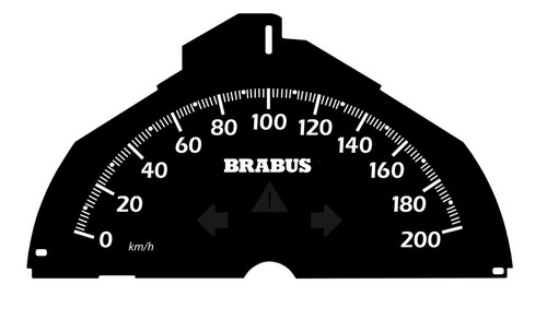 Compteur vitesse cadran - de,
