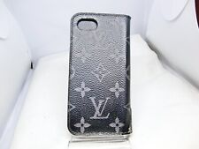 Auth Louis Vuitton iPhone 7 8 case Monogram Black iPhone cover
