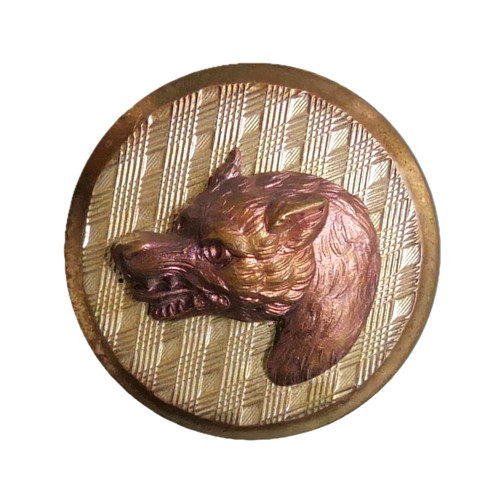 Bouton ancien chasse ou - ancien,