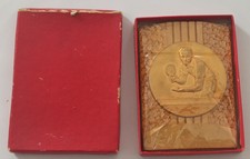 Bronze medal table tennis. Ping-Pong. Championnat de Basse-Normandie 1973