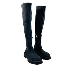 Bottes Hautes Noires Vegan En