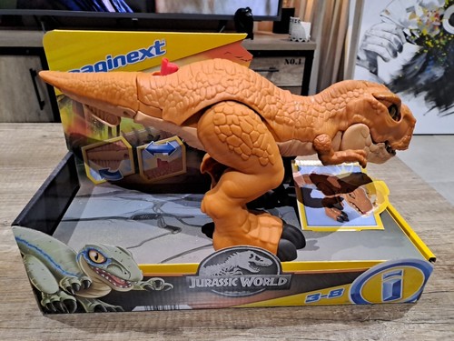 Figurine rex saccageur - t-rex,