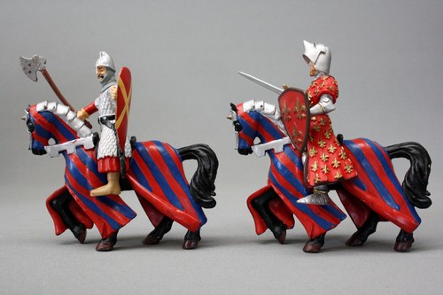 Defile deux chevaliers - le,