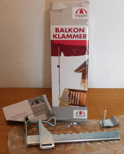 Doppler balkon klammer pied - doppler,