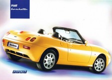 Catalogue Brochure Fiat Barchetta 09/2000 France