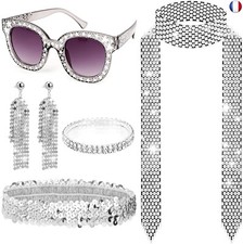 HOWAF 5 Deguisement Disco