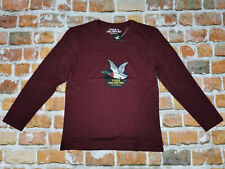 Neuf Chevignon Shirt à Manches Longues Tog ´S Unlimited Rouge Bordeaux Casual