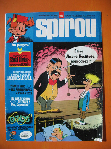 Spirou magazine 1984 du - n°,