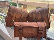 Sacs moto en cuir de chèvre 3