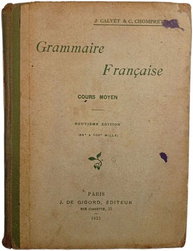 Grammaire française cours - française,