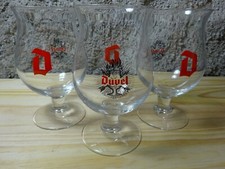 6 VERRES DUVEL 33/50CL DERNIER MODELE 12 SOUS BOCKS OFFERTS