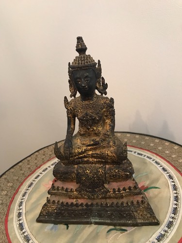 Statuette figurine bronze - statuette,