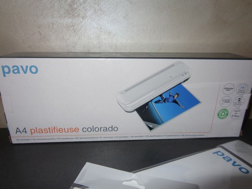 Plastifieuse pavo modèle - plastifieuse,
